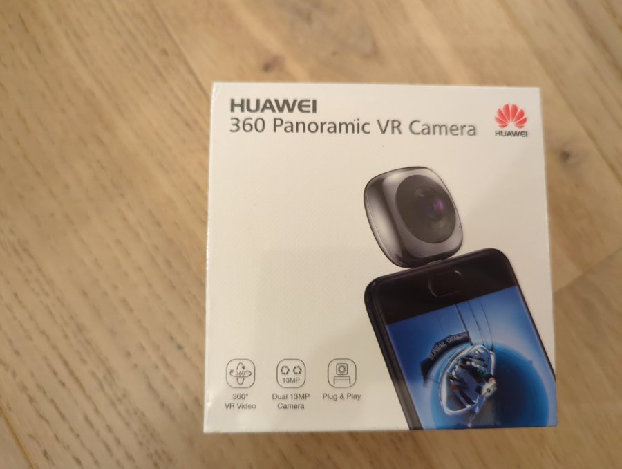 Huawei Envizion 360 Panoramic VR Camera CV60 grå NY!