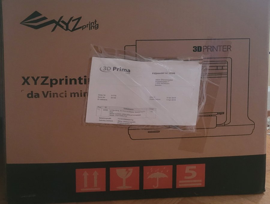 XYZprinting da Vinci miniMaker Special Edition 3D-skrivare