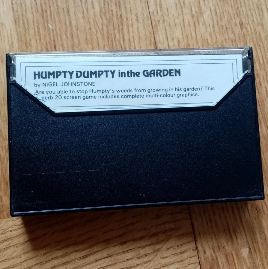 Humpty Dumpty in the Garden (Artic) - Commodore 64 / C64 Spel