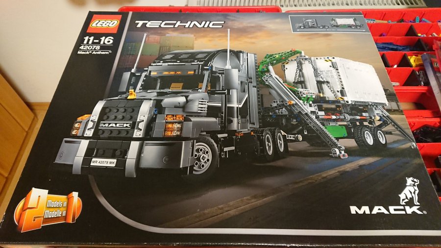 Lego Technic 42078, Mack Anthem, gebraucht, garantiert vollständig