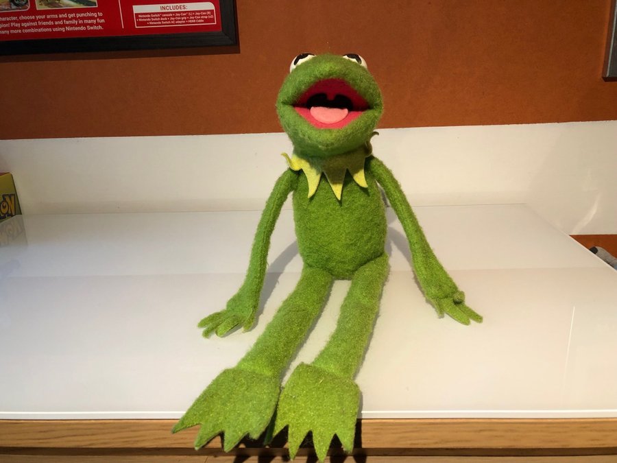 Mupparna Kermit gosedjur