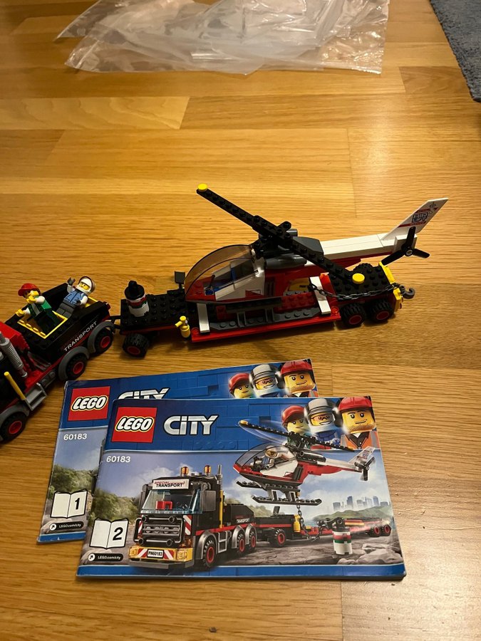 Lego City 60183 Transportbil med Helikopter