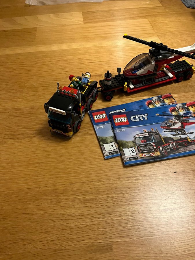 Lego City 60183 Transportbil med Helikopter