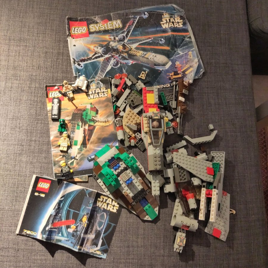 Lego Star Wars X-Wing Fighter  Boba Fett Slave 1