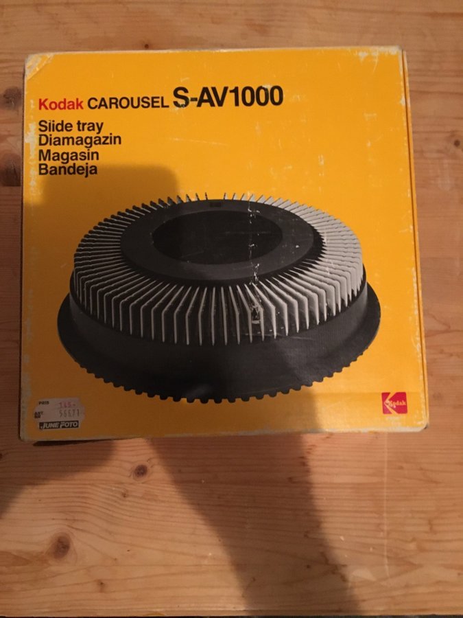 Kodak CAROUSEL S-AV1000 magasin till Diaprojektor