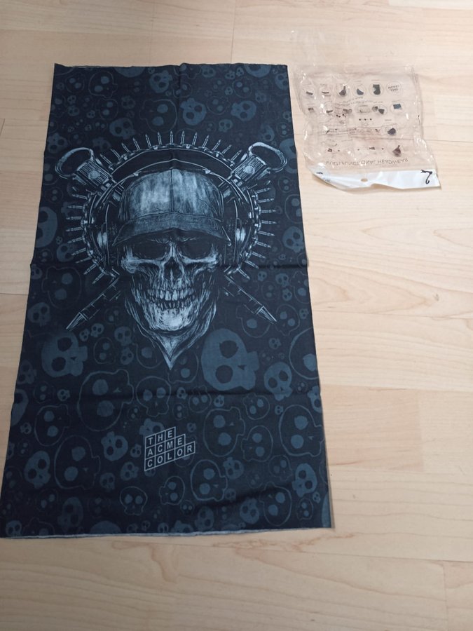 Bandana Steam Skull New