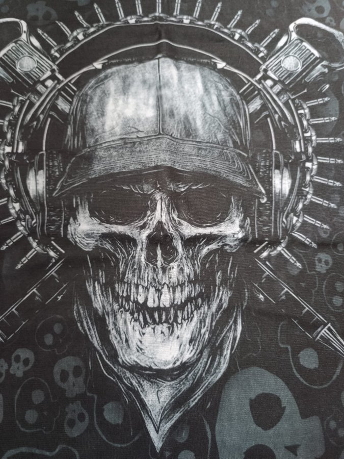 Bandana Steam Skull New