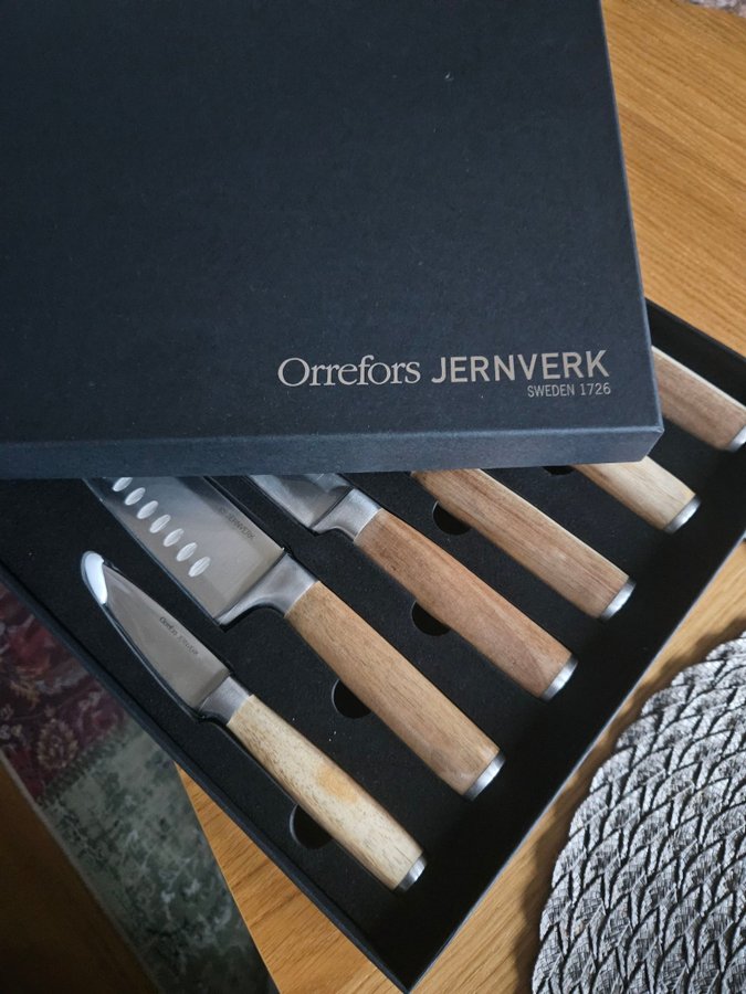 Orrefors Jernverk Knivset