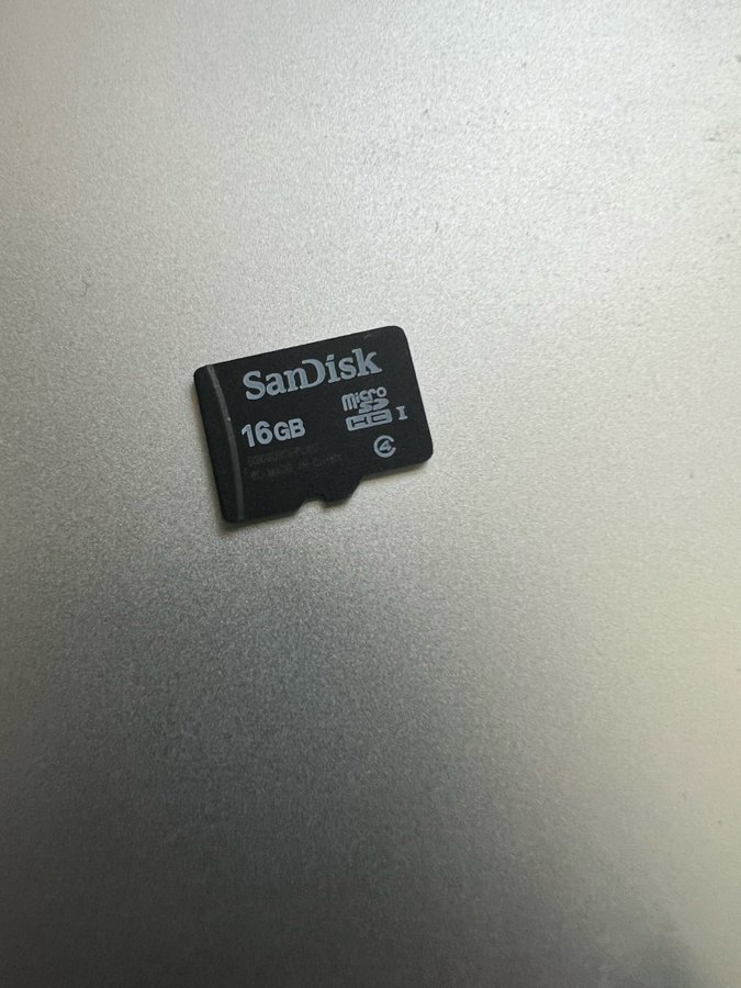 Sandisk Micro SD-kort 16GB