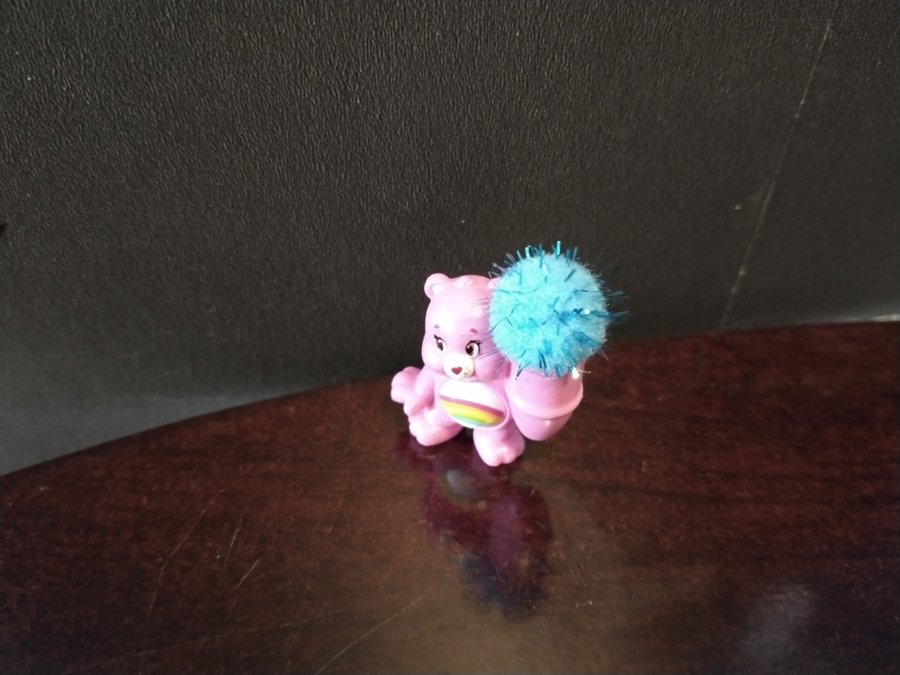 Supersöt rosa Care Bears figur