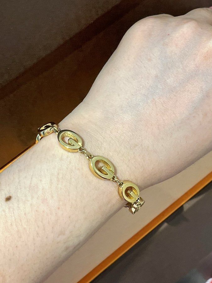 New Givenchy gold plated bracelet