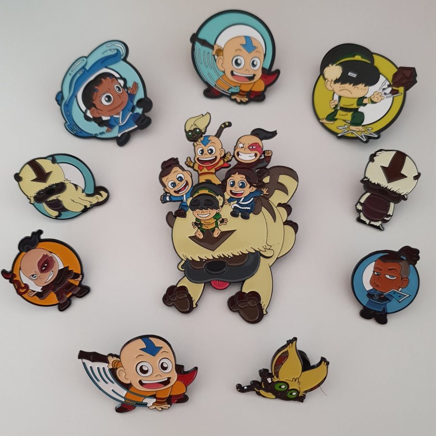 10st Avatar: The Last Airbender Pins