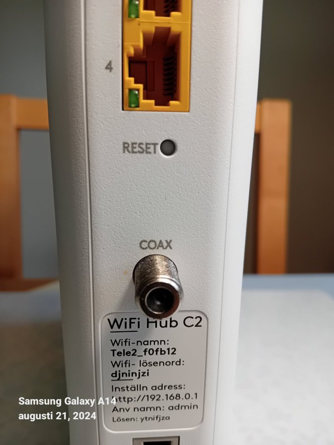 Router Wifi Hub C2