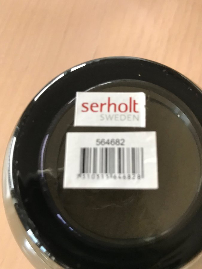 Serholt ljusstake till värmeljus.