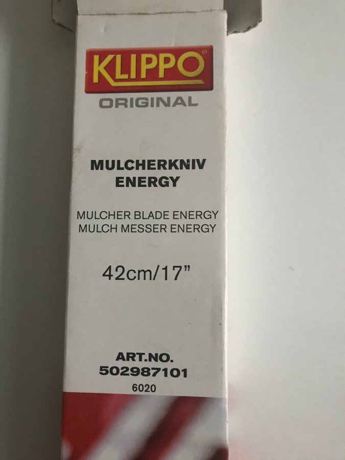 Klippo Mulcherkniv Energy