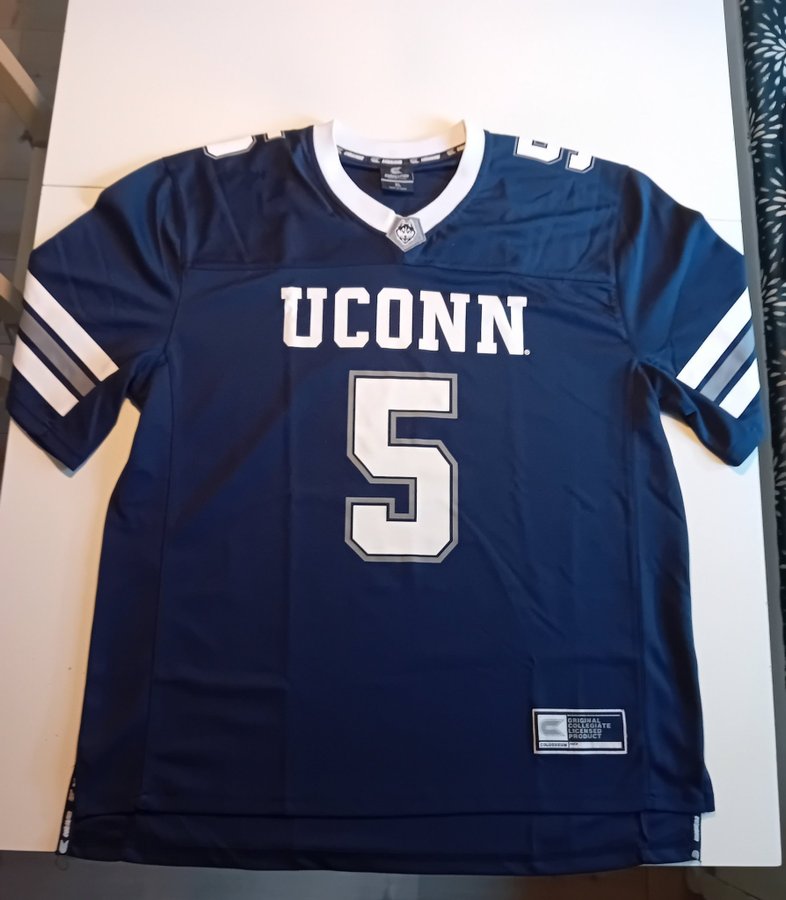 CONNECTICUT HUSKIES AMERIKANSK FOTBOLL TRÖJA JERSEY NCAA KÖPT I USA