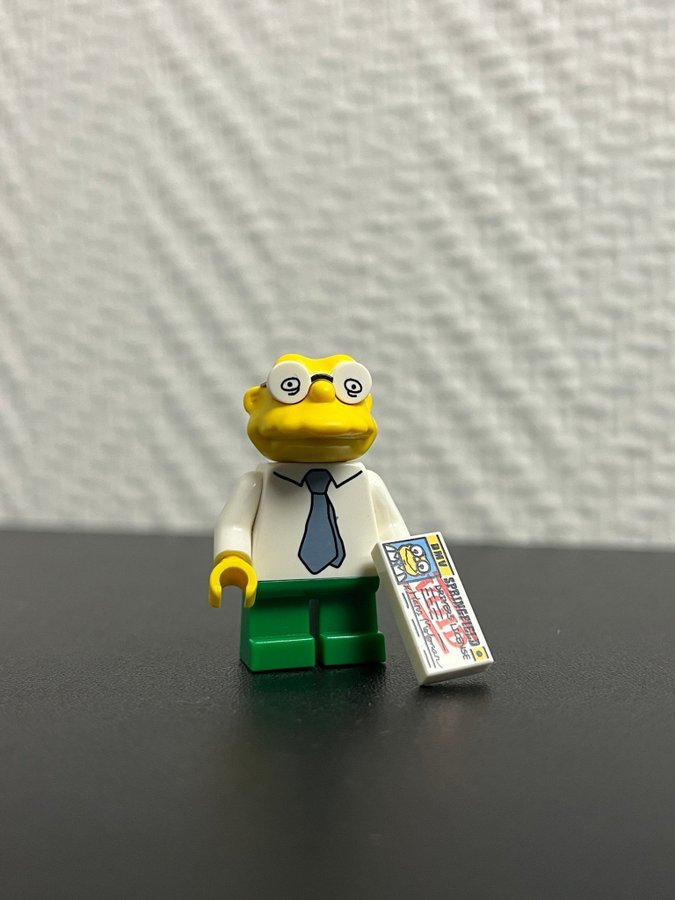 Lego Minifigurer Simpsons Serie 2 Hans Moleman Komplett