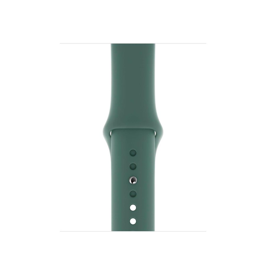 Silicone Band 38/40/41/42mm (M/L) Apple Watch Armband - PINE GREEN