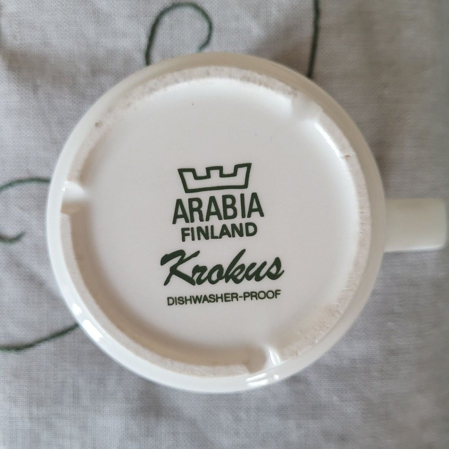 Arabia Krokus, Kopp  Fat, Esteri Tomula