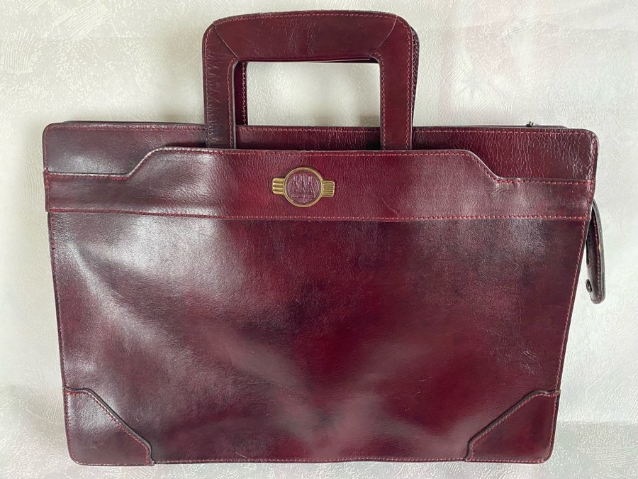 Ny Väska Datorväska Three Bags Laukku Finland Läder Vintage Retro