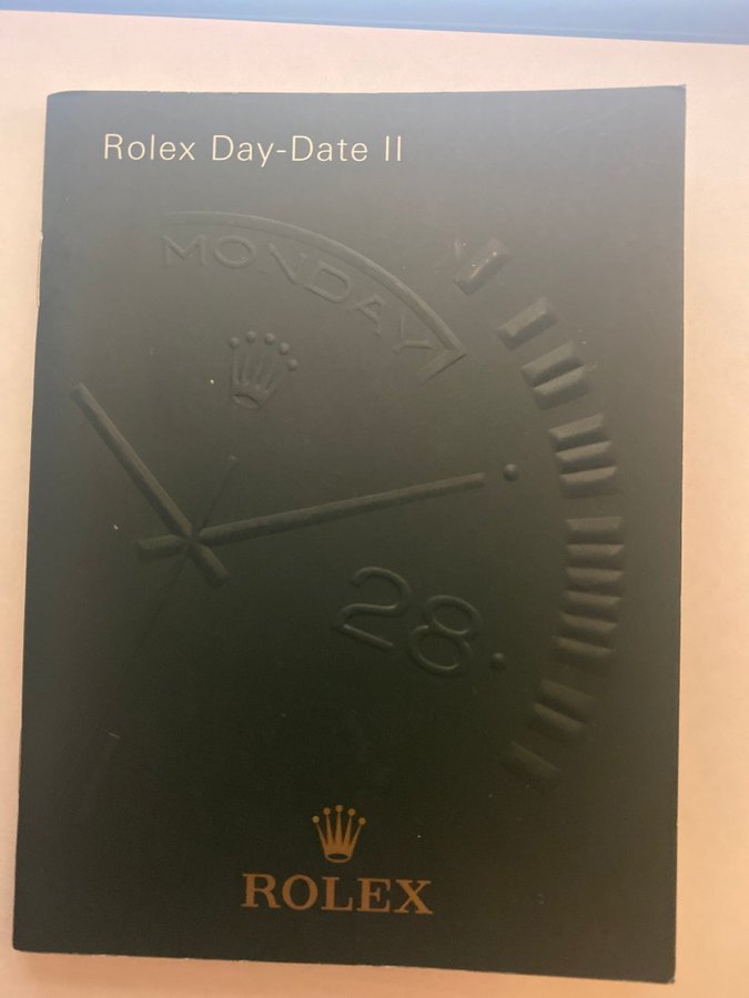 Rolex Day-Date II 9/2010 Tyska