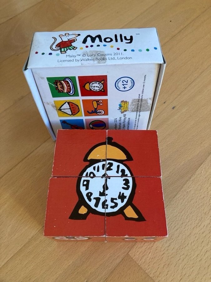 Molly Memo spel Pussel i trä