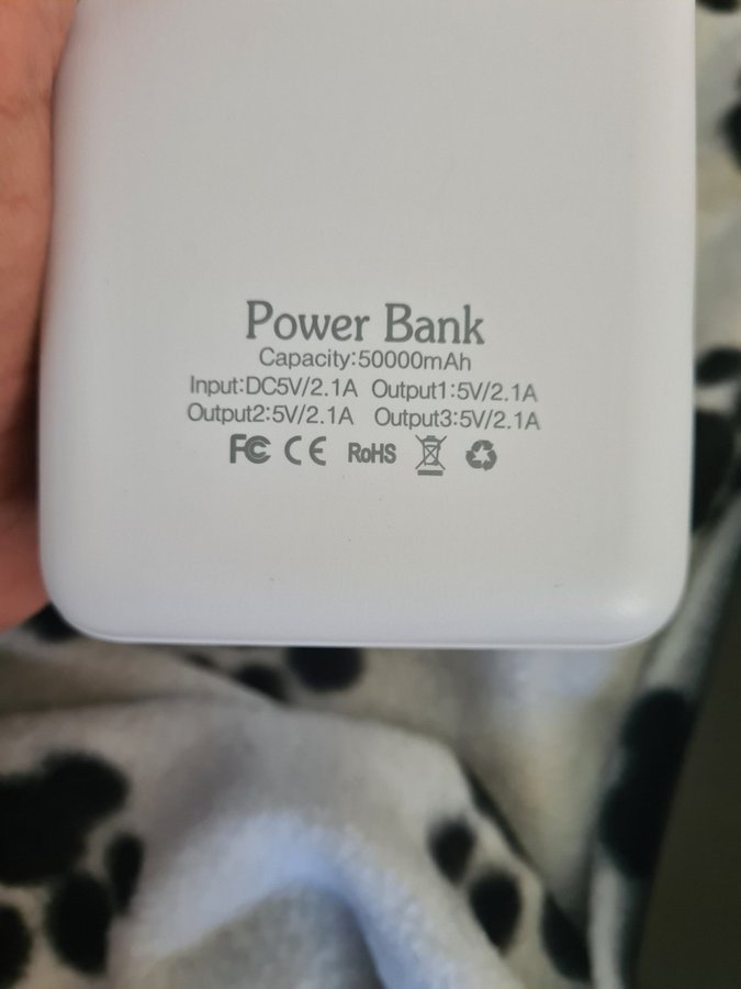 Powerbank 50 000mAh