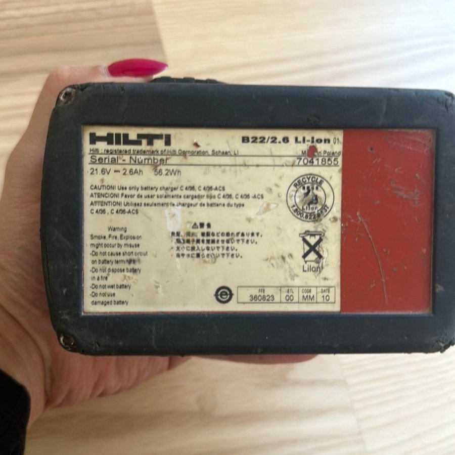 Hilti SIW 22T-A Slagmejsel