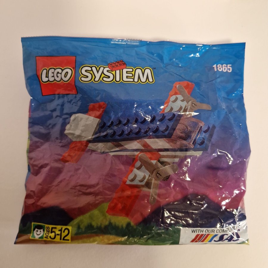 Lego 1865, Flygplan, oöppnad från 1994.