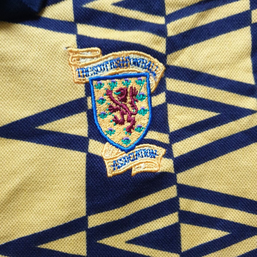 1994-95 Scotland Umbro Polo Shirt, storlek XL