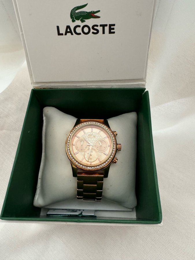 Lacoste klocka dam roseguld 34 mm