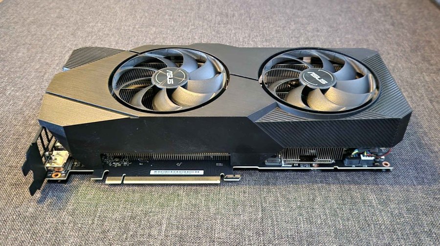 ASUS DUAL RTX 2080S 8G EVO | Defekt, säljes i befintligt skick