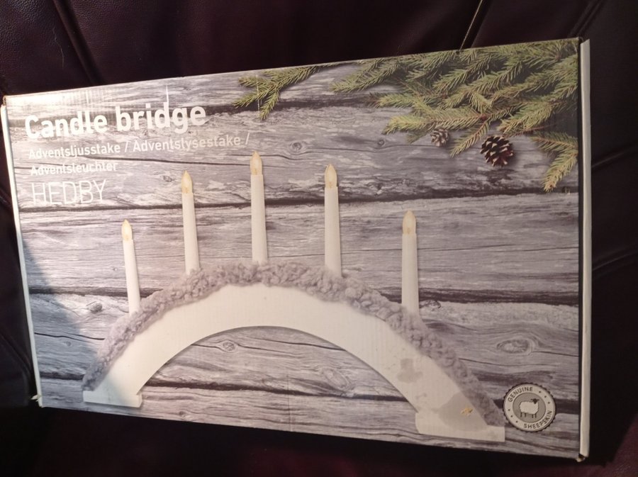 Hedby Candle Bridge - Adventsljusstake