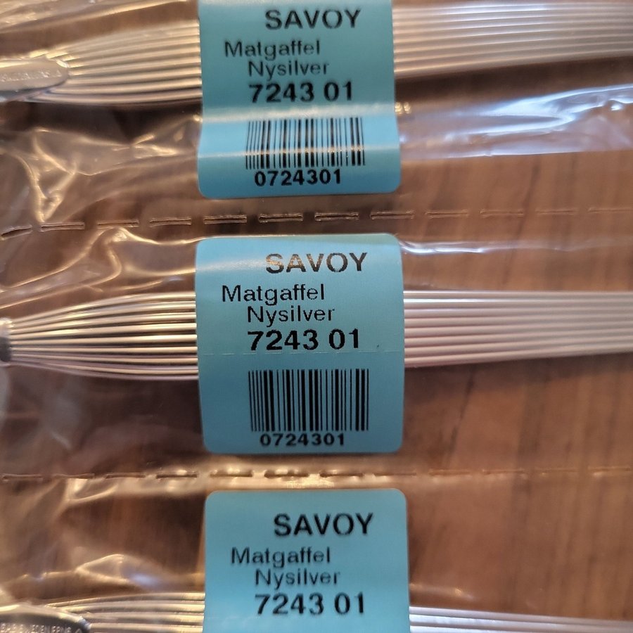 NySilver Savoy Matgaffel 197mm NySilver 7243 01 Gense GAB