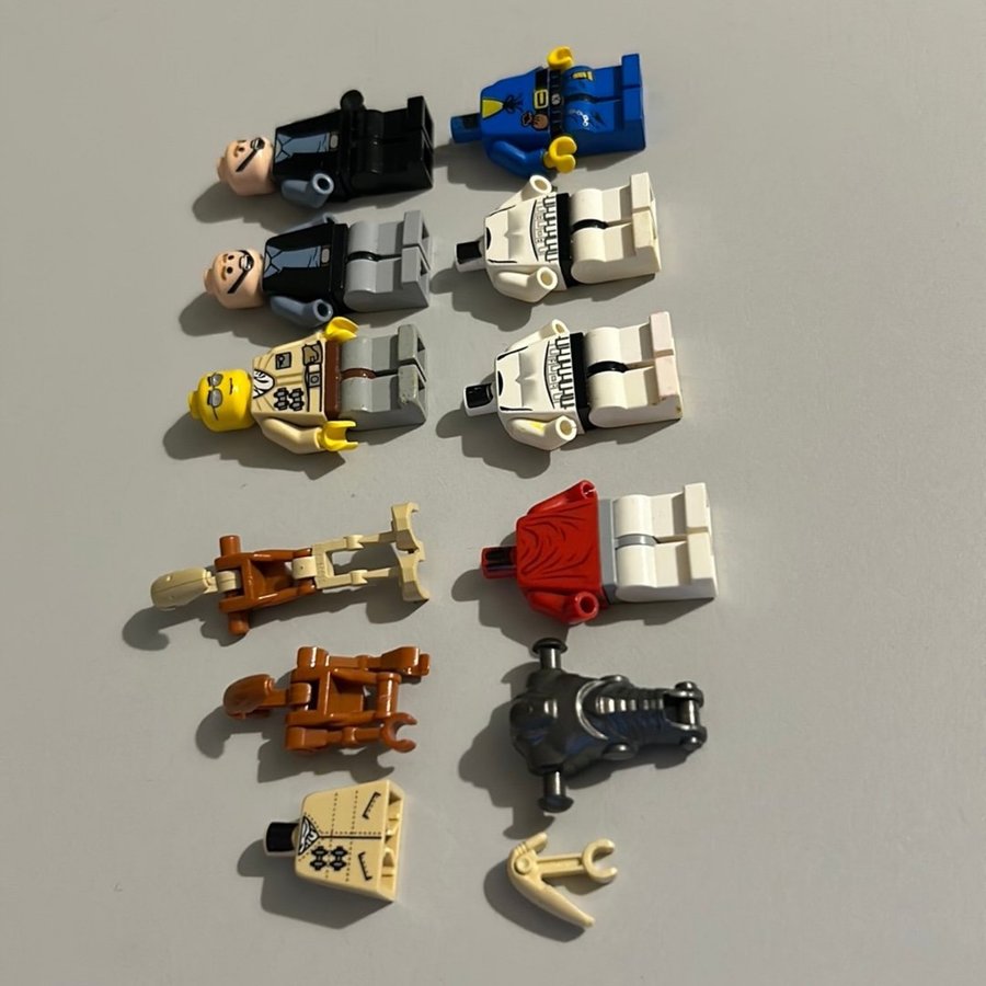 Lego Minifigurer Blandade