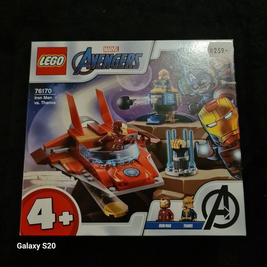 LEGO Marvel Avengers 76170 Iron Man vs Thanos