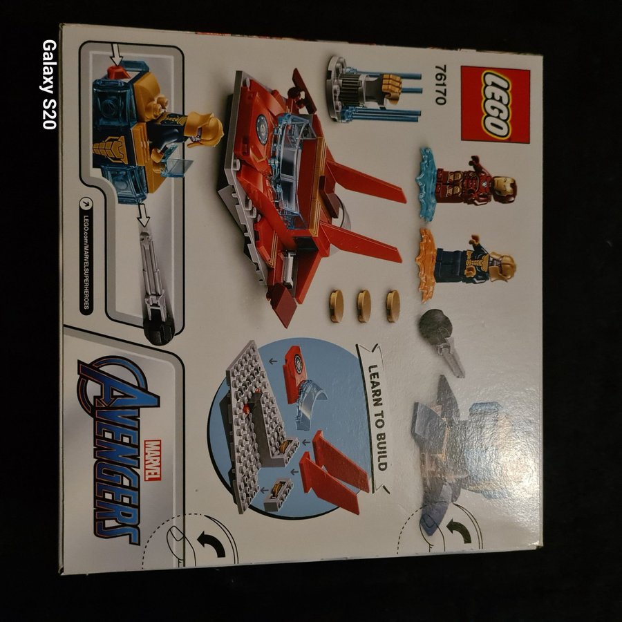 LEGO Marvel Avengers 76170 Iron Man vs Thanos