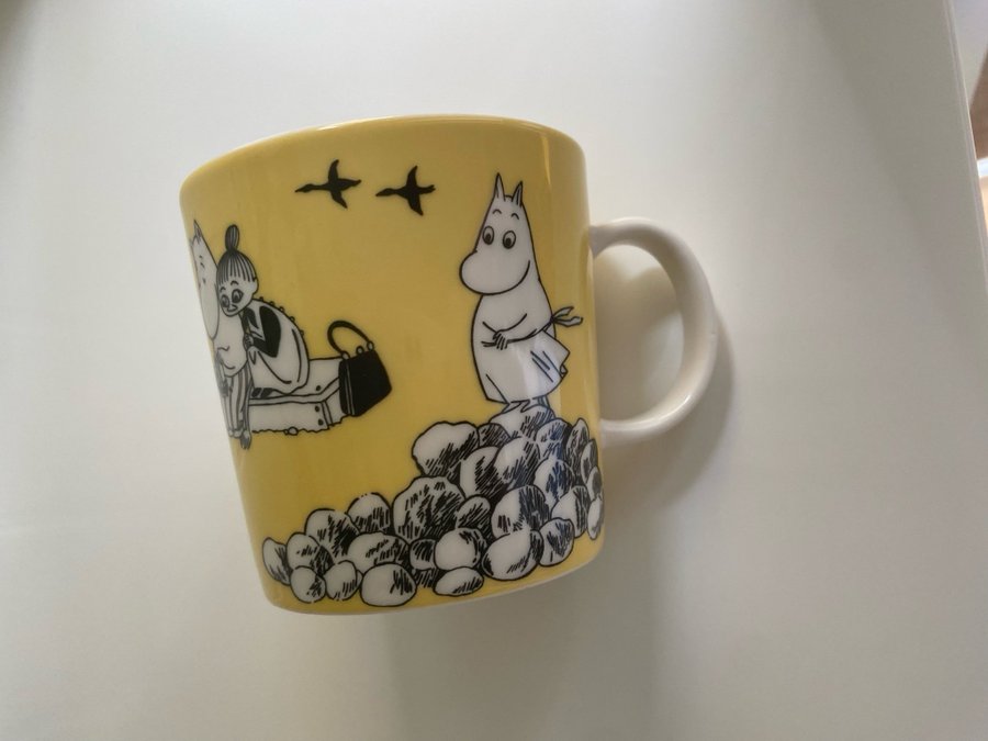 ETIKETT! Moomin Arabia Muminmugg gul 04 l