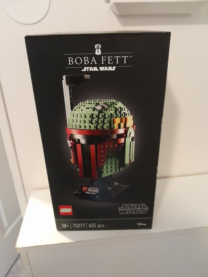 Lego 75277 star wars boba fett helmet oöppnad