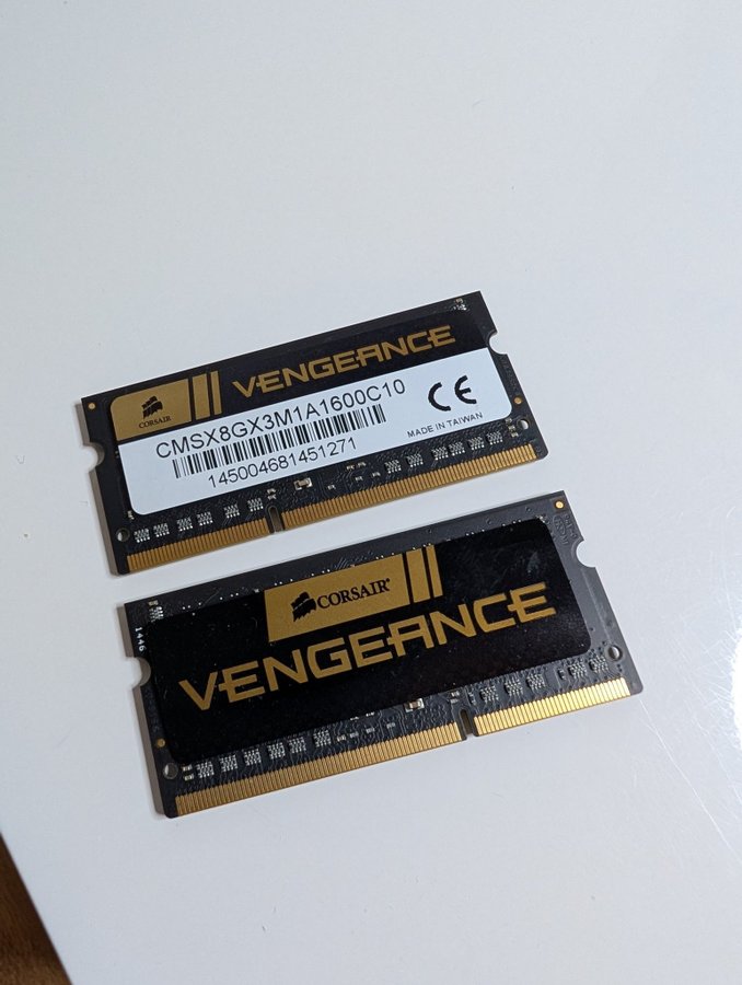 Corsair Vengeance 2x8GB DDR3 1600MHz