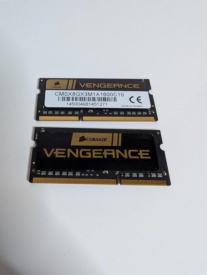 Corsair Vengeance 2x8GB DDR3 1600MHz