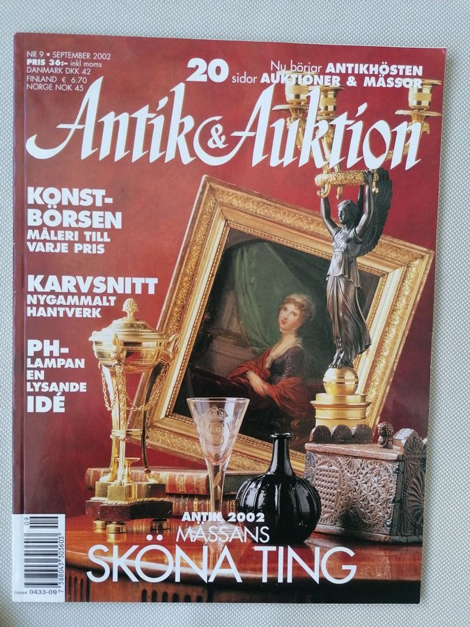 Antik Auktion 4 tidningar