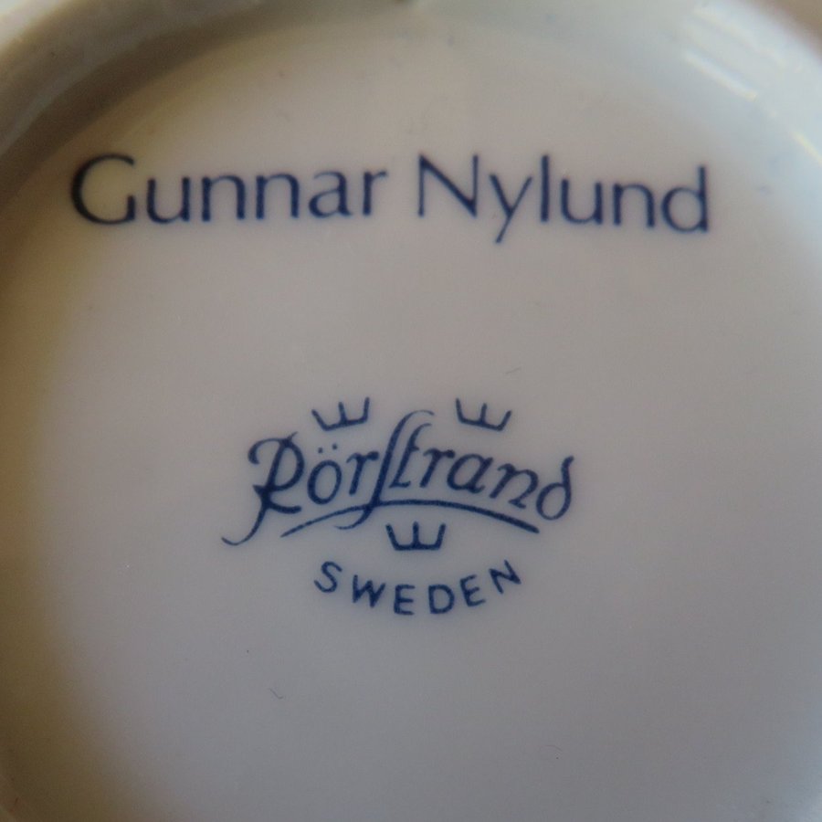 Gunnar Nylund Porslinsfat 1983-1987