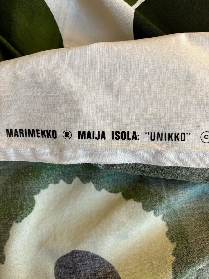 Marimekko grön tyg