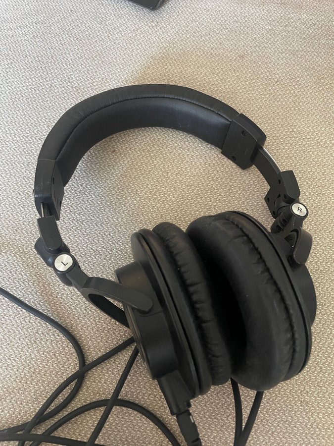 Audio technica ATH-M50x dj/mixer hörlurar