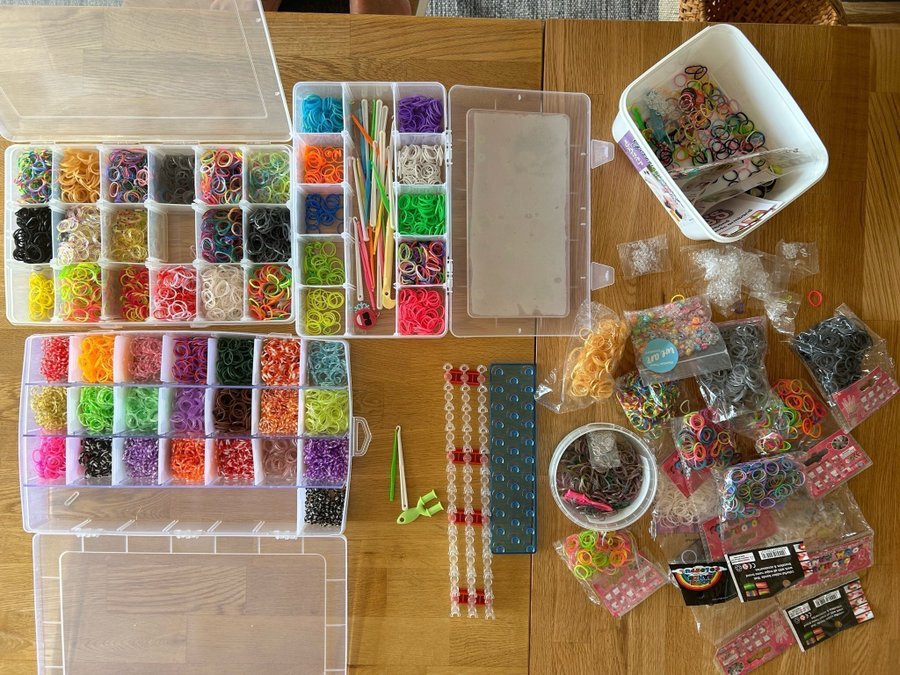 Stor Loom Band-set med tillbehör