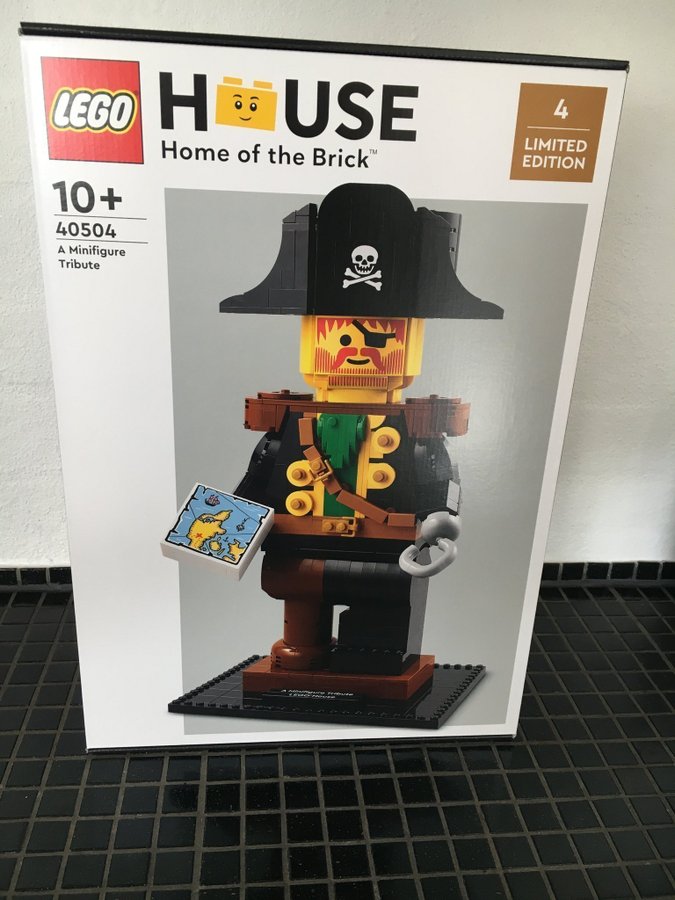 40504 Lego House Exclusive 4 Limited Edition A Minifigure Tribute NY OÖPPNAD