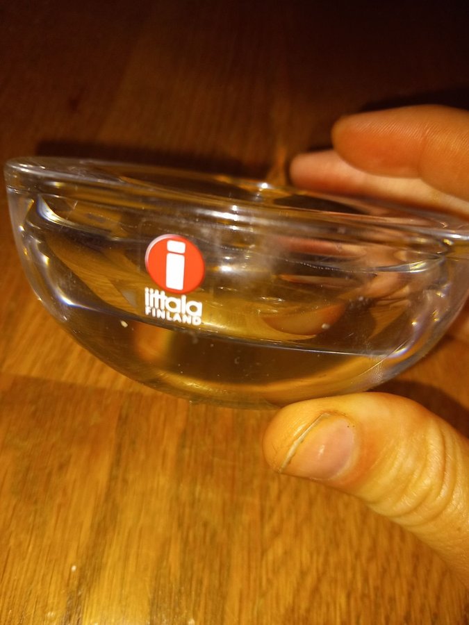 iittala ljuslykta och Orrefors ljuslykta