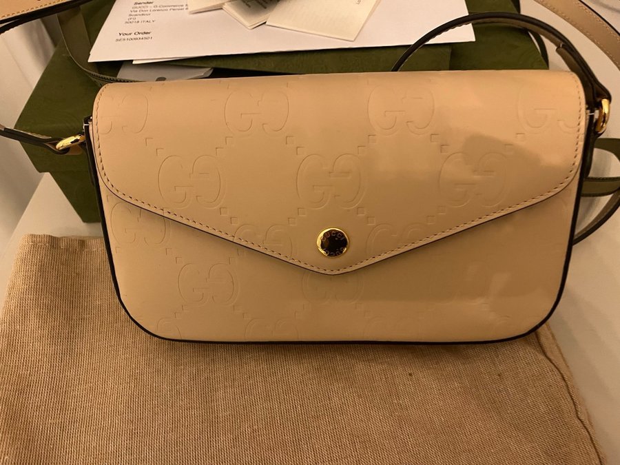 Gucci GG Super mini shoulder bag handväska