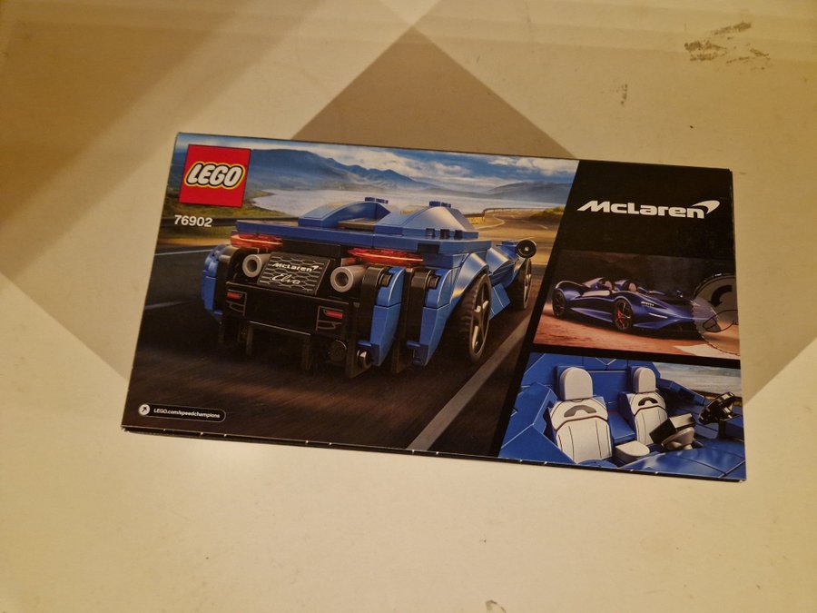 LEGO Speed Champions - 76902 McLaren Elva- Ny/oöppnad